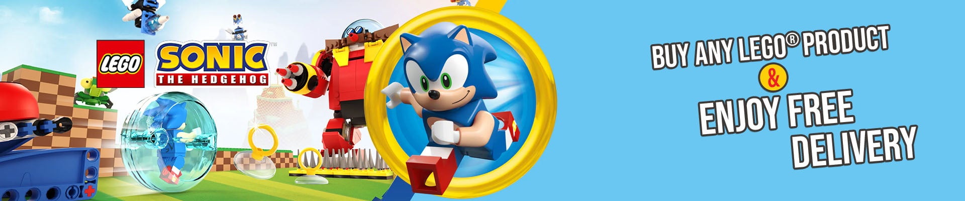 Lego Sonic