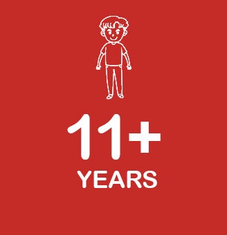 11 years & Above